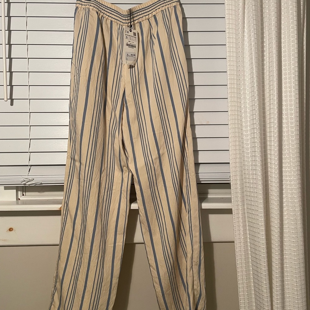 Zara, striped beach pant